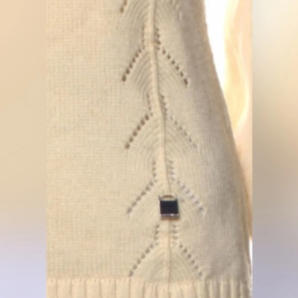 Karen Millen Wool Blend Balloon Sleeve Turtleneck Sweater